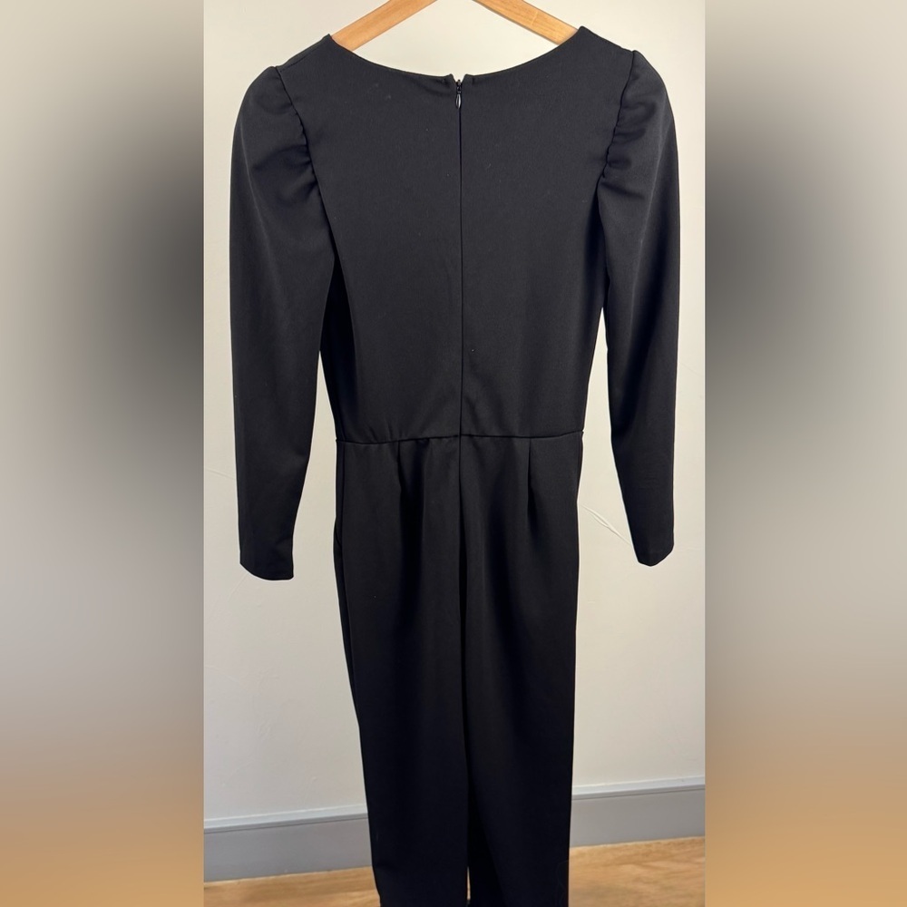 Love…Ady Black Long Sleeve Jumpsuit – Size M - Picture 3 of 5